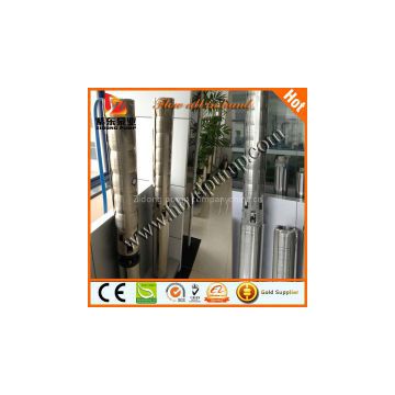 Stainless steel deep well pump with submersible motor