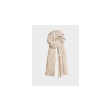 ladies knitted  pure cashmere scarf