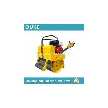 Single wheel gasoline roller