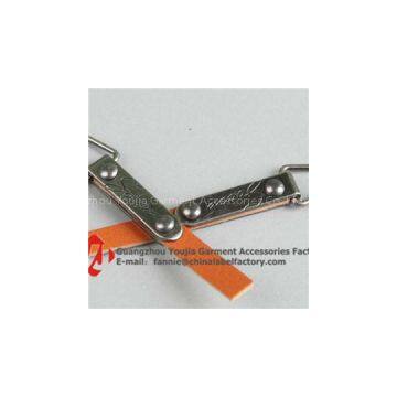 Leather Metal Zipper Puller For Garment/Bags