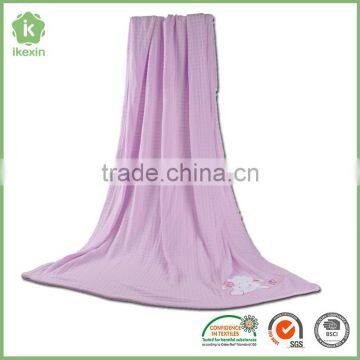 Eash Wash Kintted Bamboo Blanket For Air Condition