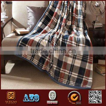 100% polyester super soft printed flannel fleece royal blanket