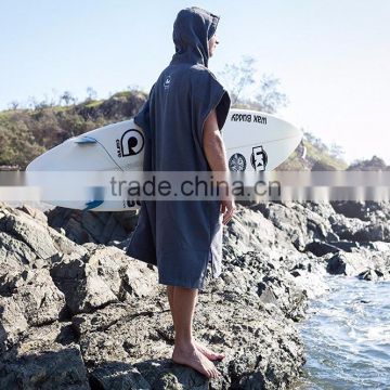 oem service wholesale hooded surf poncho towel adult