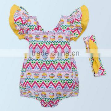 2017 New Summer Wing Sleeveless Baby Suit,cartoon Printing ,high Quqlity , Romper With Headband From1 to 2 Years photo-2