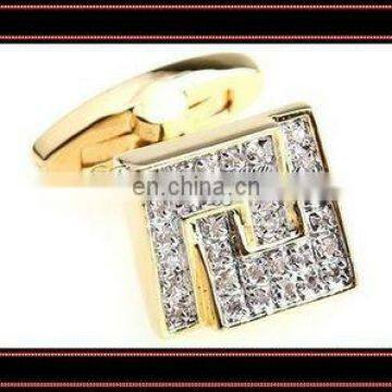 fashion luxury diamond fancy cufflinks jewelry