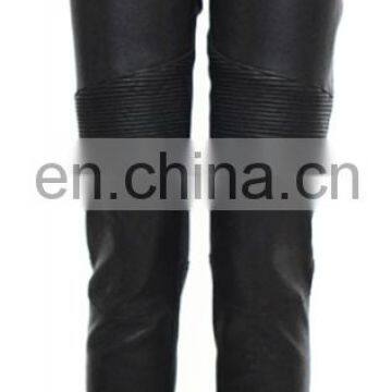 wholesale stretch leggings stretch lamb leather pants stretch pants for ladies