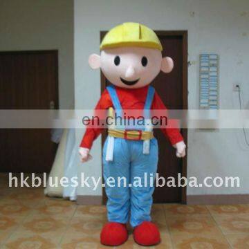 2013 Newest bob the builder mascot costume for holiday