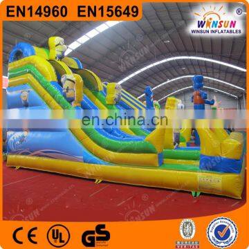 indoor inflatable toy slide inflatable dry slide for kids and adults