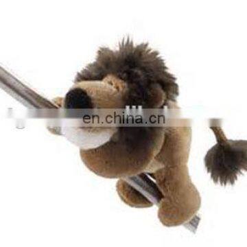 Promotional gift products 15cm plush lion magnet toys