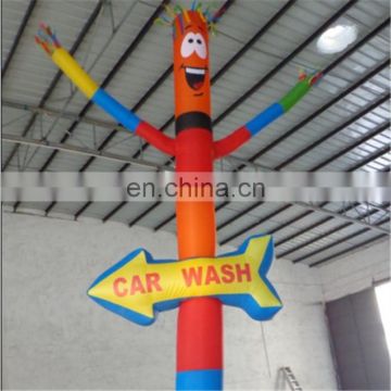 2017 new style car wash Mini inflatable desktop air dancer for advertising