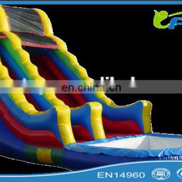 best selling inflatable water slide with pool for lake water slide inflatable with pool