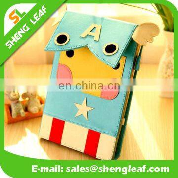 New Fancy Hot Sale Handmade Lovely Decorate Leather Notebook Cover photo-2