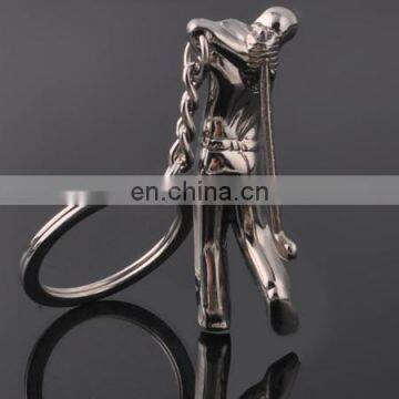 Christmas Enamel Logo Metal Keyring/Custom Made Metal Keychain for Sales photo-2