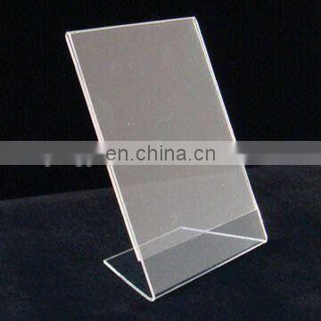 New Design Led PMMA Menu Card Display Stand Plexiglass Menu Card Display Acrylic Menu Card Holder photo-2