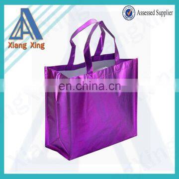 soft loop 2014 christmas customized reusable laminated non woven bag