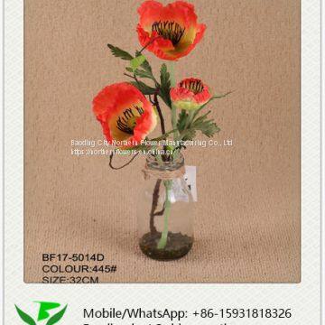 Real Touch Artificial Poppy for Home