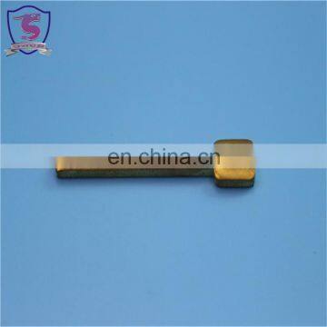 Brass metal stamping electric strip round crimp terminal brass connector