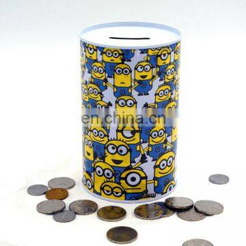 Empty Money Coin Metal Tin Box/custom Printed Money Tin photo-3