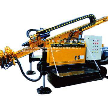 Hydraulic Power Head Drive Crawler Mounted Anchor Drilling Machine photo-2