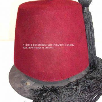 Fez Wool Cap / Turkish Cap / Fez Cap / Wool Cap / Muslim Wool Cap / Turkey Wool Cap photo-5