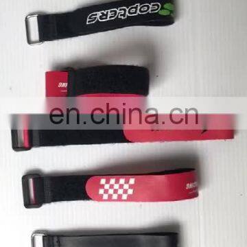 Gold supplier Silicone backed Battery cable tie strap