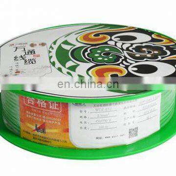 H05V-K Single Solid Copper Core PVC Insulation Electric Cable Wire
