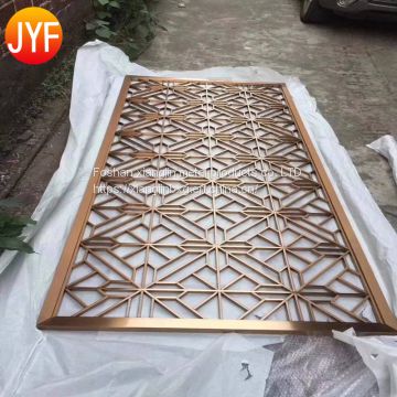 JYFQ0137 Wholesale personalized metal dubai room divider screen