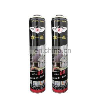 made in china polyurethane foam chemical and Empty aerosol canister