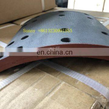 Truck trailer drum brake lining 4644