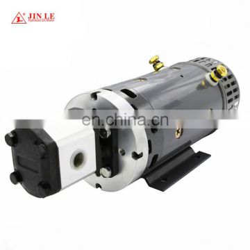 24V 4KW DC Motor With Gear Pump As One Unit