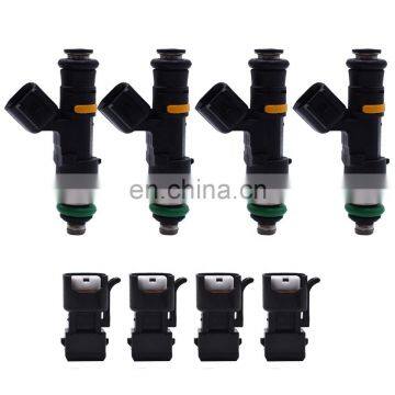 Fuel Injectors 1.8T Turbo For Audi A4 TT VW Golf Jetta Acura 0280158117 550CC*4
