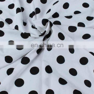 2020 High Quality 100% Polyester Polka Dot Printing Chiffon Fabric for Women Dress Blouse Pants photo-3