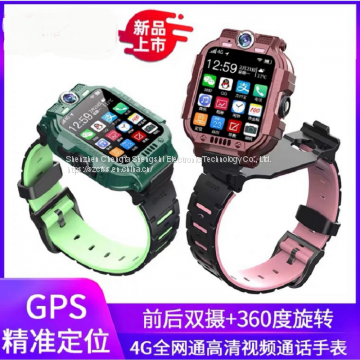 smart watch  4G child student phone watch GPS positioning + wifi video smart watch phone