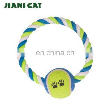 customized teenis ball pet toy,rope dog toy