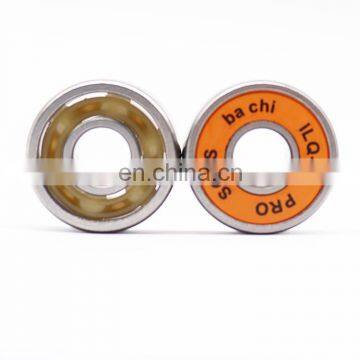 Bachi 22*8*7mm 608 Bearing RS Skate Board Bearing Deep Groove Ball Bearing Six Ceramic Ball Bearings photo-3