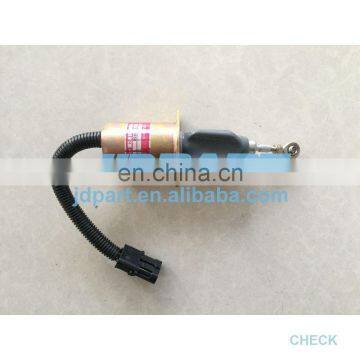 D3.1 Fuel Stop Solenoid For Motor Graders Diesel Engine