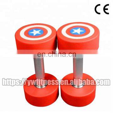 Wholesale Price Gym Equipment Power Training PU Dumbbell photo-3