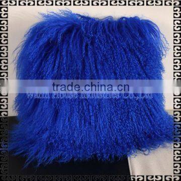 2015 Classical Custom Mongolian Lamb Fur Sofa Cushions