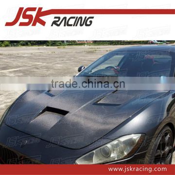 D STYLE CARBON FIBER HOOD FOR MASERATI GRANTURISMO (JSK370201)