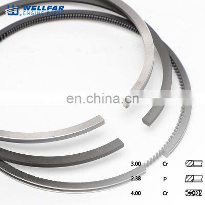 Engine Piston Kit ISBE ISF3.8 ISF2.8 4B3.9 6B5.9 High Quality 102mm Piston Ring 4089258/4025012
