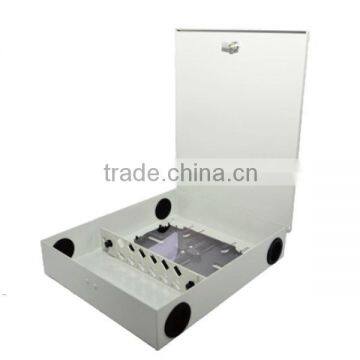 12 core metal fiber optic splice box