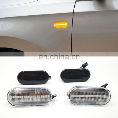 2Pcs Led Dynamic Side Marker Turn Signal Light Sequential Blinker Light For Volkswagen VW Bora Golf 3 4 Passat 3BG Polo SB6