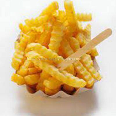 Disposable Cutlery French Fries Fork Chips Wooden Forks 85X10 MM Large photo-2