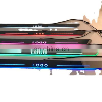 Led Door Sill Plate Strip for mazda 2 dynamic sequential style Welcome Light Pathway Accessories