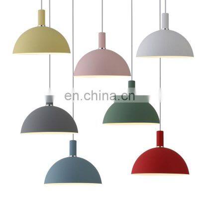 2021 Nordic Style Fancy Colorful Chandelier Dining Room Pendant Lamp for Decoration