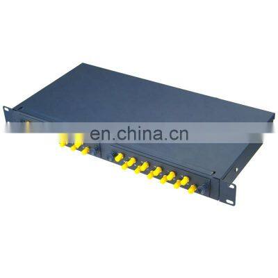 Rack Mount Type Fully Equipped FTTH ST 24 Port ODF 24 Core Fiber Optic Patch Panel