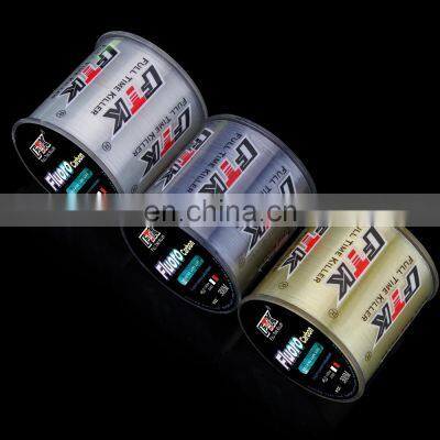 Top Sales Nylon fishing line 300m/500m 3 colors Strong Pull Power Line fluorocarbon fishing line