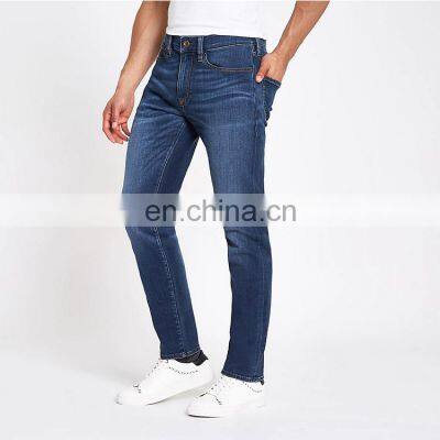 OEM Custom Mens High Quality 100%cotton Stretch Skinny men jeans