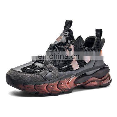 Factory Outlet Christmas Men's Spring and Autumn Mech Wind Customized Platform Shock Absorbing Running Casual Shoes