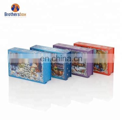 Accept Custom Order and Corrugated Board packaging boxes gift box Paper Type carton box